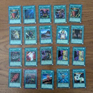 Lot of 20 Assorted YuGiOh Cards - Pokemon and Dungeons & Dragons Fans